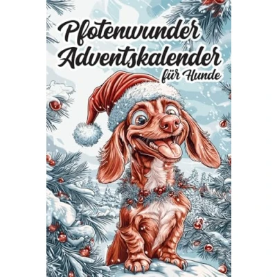 Abbildung von Pfotenwunder Adventskalender für Hunde: 24 Tage voller Leckerlies und Spielspaß + Quiz. Adventsbuch Hundehalter mit Schnüffelspielen, Rezepten, Aktivitäten den Hund in der Weihnachtszeit