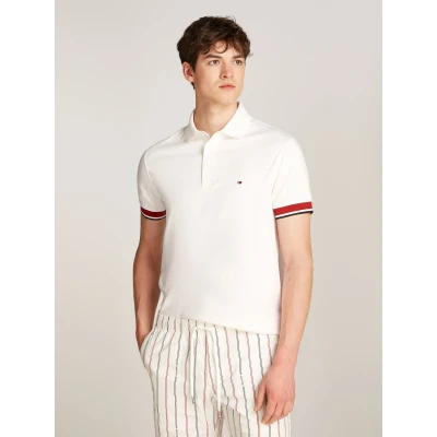 Abbildung von Tommy Hilfiger Poloshirt INTERLOCK SLEEVE DETAIL REG POLO