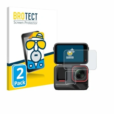 Abbildung von BROTECT Entspiegelungs Schutzfolie für Insta360 Ace Pro 2 (2 Stück) Matte Displayschutz Folie, Anti Reflex, Fingerprint