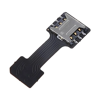 Abbildung von ZIRAN Hybrid Doppel Dual SIM Karte Micro SD Adapter für Android Phone Extender Nano Mic