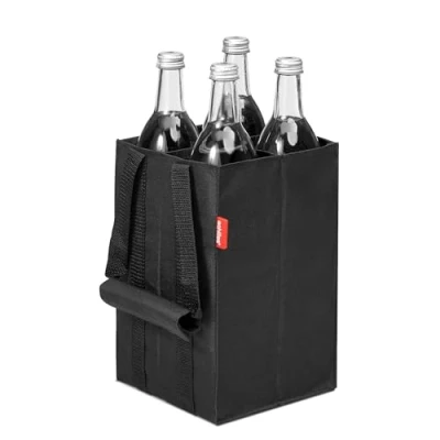 Abbildung von achilles Flaschenkorb 4er Bottle Bag, Flaschentasche für 4 x 1,5 Liter Flaschen