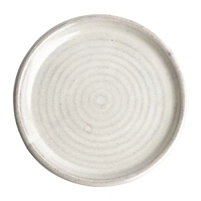 Abbildung von Olympia FA330 Canvas Runder Teller mit Schmalem Rand, Weiß, 18cm, 6 Stück