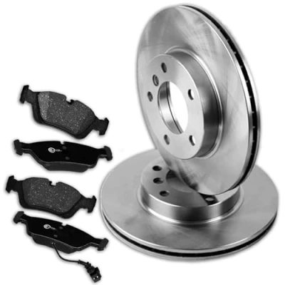 Abbildung von Bremsscheiben 256mm + Beläge vorne für A3 Golf 4 Polo 9N Leon Octavia