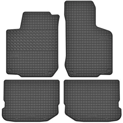 Abbildung von Fußmatten Vorne und Hinten 4er Set für VW Golf 4 IV 1997 2006 Gummi Gumimatten