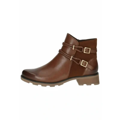 Abbildung von Caprice Cowboy/Bikerstiefelette, Damen, Größe: 36, Cognac comb Schuhe