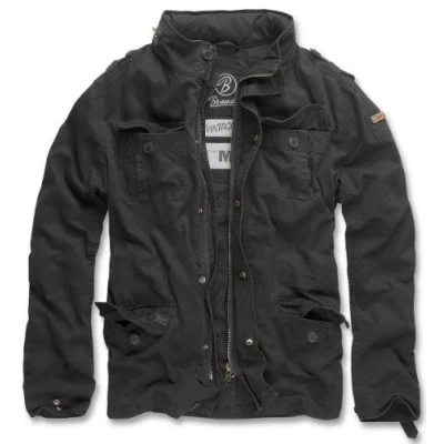 Abbildung von Brandit Britannia Jacke Schwarz XL