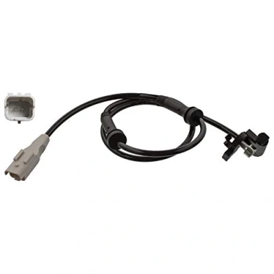Abbildung von FEBI BILSTEIN 45559 ABS Sensor Hinterachse links, rechts mit Schraube PEUGEOT: 307 SW, Schrägheck, Kombi, CITROËN: C4 I Schrägheck