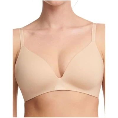 Abbildung von Chantelle ESSENTIALL, Bügelloser Triangel T Shirt BH, Unnsichtbare Unterwäsche für Damen, Beige Dore, L