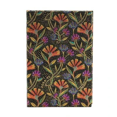 Abbildung von Wild Flowers (Playful Creations) Mini 18 month Horizontal Hardback Dayplanner 2025 (Elastic Band Closure)