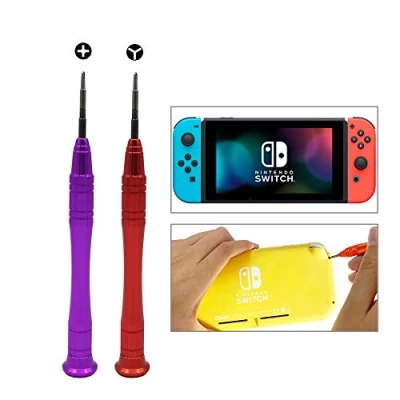 Abbildung von Triwing Schraubendreher für Nintendo Switch, Cemobile 2,0 mm Phillips 1,5 Y00 Tri Point Wing Tip Kit Switch Joy Con Controller, Spielkonsolen Reparatur