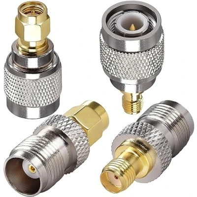Abbildung von TUOLNK SMA zu TNC HF Adapter Anschlusskits 4 Typen Kit 2G 3G 4G LTE Antennenrouter/Wi Fi Antenne/Koaxialkabel