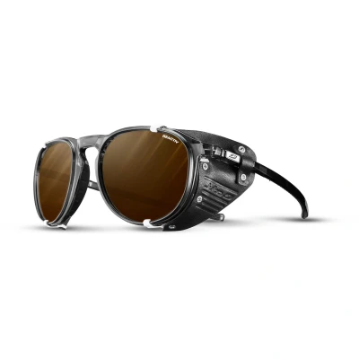 Abbildung von JULBO Unisex Millenium Sunglasses, Brilliant/White Tryearslucent Black, L