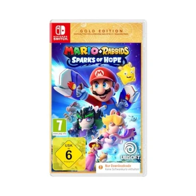 Abbildung von Mario + Rabbids Sparks of Hope Gold Edition (Code in a box) [Nintendo Switch]