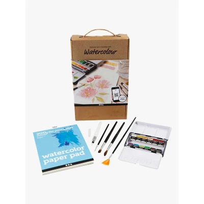 Abbildung von Creativ Company Malset Malen lernen mit Aquarell