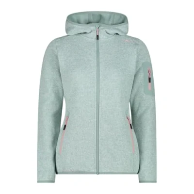 Abbildung von CMP Damenjacke aus Knit Tech mit fester Kapuze