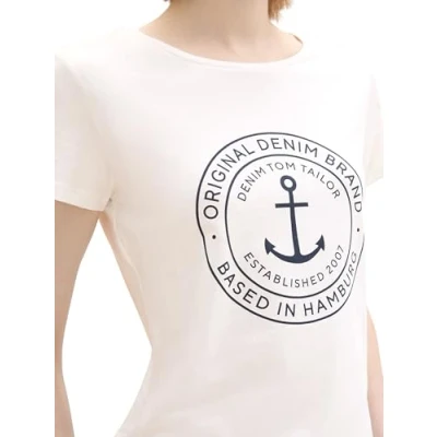 Abbildung von TOM TAILOR Denim T Shirt (Packung, 2 tlg) Doppelpack mit Logo Print
