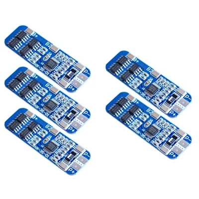 Abbildung von 5 stücke 3S 10A Li Ion Lithium 18650 BMS PCM Batterie 12V Schutzplatine