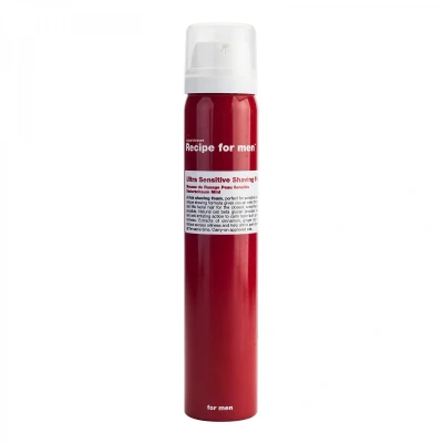 Abbildung von Recipe For Men Ultra Sensitive Shaving FOAM 100ML Rasierschaum, Herren, Größe: 100 ml,