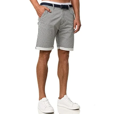 Abbildung von Indicode Jeans Shorts, Herren, Größe: XXL, Gray