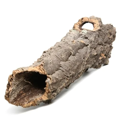 Abbildung von M&amp;S Reptilien Terrarium Zierkorkröhren &quot;rund&quot; Ø 20 30 cm Preis pro kg