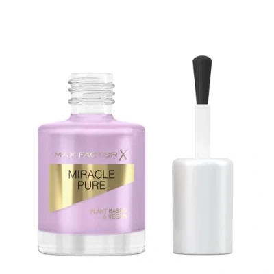 Abbildung von Max Factor Miracle Pure Nail, hochglänzender, farbintensiver Nagellack mit dem Schimmer von heilenden Kristallen und pflegenden Inhaltsstoffen, Fb 335 Serene Amethyst