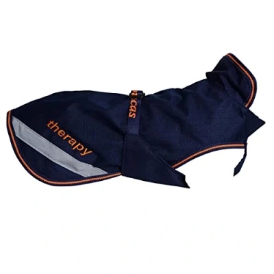 Abbildung von Bucas Therapy Dog Rug Navy Orange 35cm Agradi.deVerkauft von Agradi
