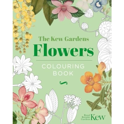 Abbildung von The Kew Gardens Flowers Colouring Book: Hardback Gift Edition (Hardback Vintage Colouring)