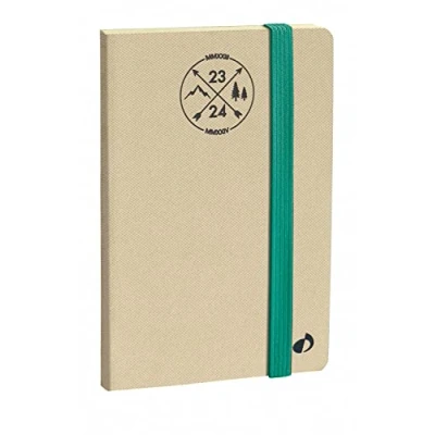 Abbildung von Exacompta Ref. 13545E Karton mit 6 Packungen je 100 Stück Trapezregister Forever 105 x 240 mm Grün