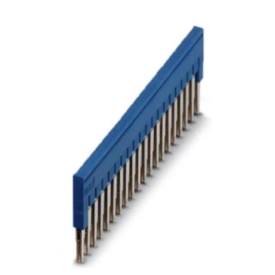 Abbildung von Phoenix Contact 3036929 Brücke FBS 20 5 BU steckbar, 5.2mm Rastermaß, Polzahl, Blau, 10 Stück