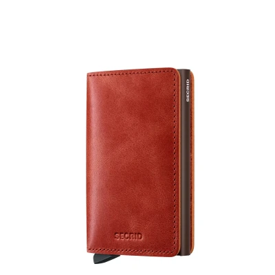 Abbildung von Secrid Slimwallet Vintage Olive Black Kostenlose Gravur