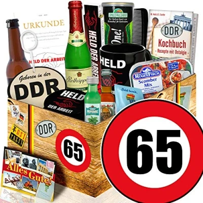 Abbildung von Männer Paket DDR/Geburtstag 65 / Geschenk für Opa