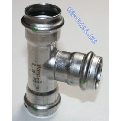 Abbildung von Sanpress Inox T stykke 28 mm rustfrit stål
