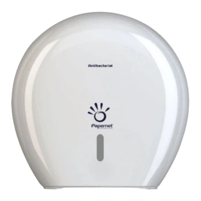 Abbildung von Papernet Toilettenpapierspender 416146 345x148x345mm weiß
