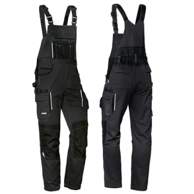 Abbildung von Uvex Tune up Männer Cargohose Latz Bundhose für die Arbeit Schwarz 54