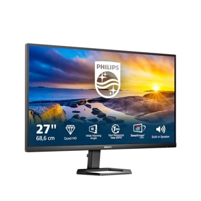 Abbildung von Philips 27E1N5500LA 27 Zoll QHD Monitor, Lautsprecher, höhenverstellbar (2560x1440, 75 Hz, DisplayPort, HDMI) schwarz