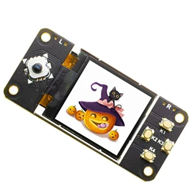 Abbildung von XICOOLEE 1,4 Zoll LCD Display Modul für Raspberry Pi, 128 x Auflösung RGB 65K Displayfarben, interner ST7735S Treiber, TFT SPI Schnittstelle