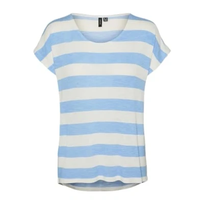 Abbildung von VERO MODA Vmwide Stripe Sl Top Ga JRS Noos