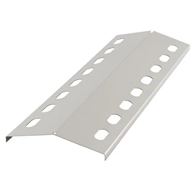 Abbildung von BBQ Toro Grillrost Edelstahl Flammenverteiler Gasgrill, 39 x 12,5cm, Brennerabdeckung