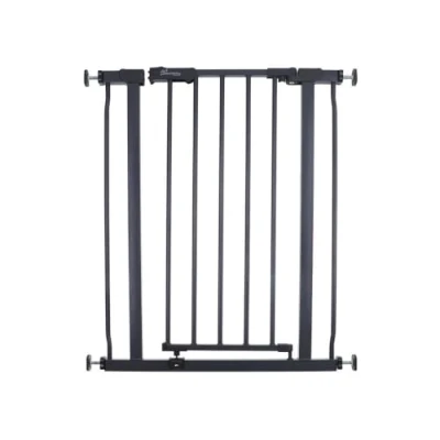 Abbildung von Dreambaby AVA Slimline Babyschutzgitter sicheres &amp; ausziehbares Druckgitter für Treppen und Hunde 6168 cm breit 76 hoch Anthrazit