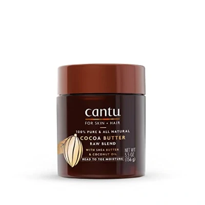 Abbildung von Cantu Skincare Kakaobutter, Rohmischung, 156 g