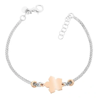 Abbildung von Orphelia Damen Armband Silber vergoldet rhodiniert 19 cm ZA 7184