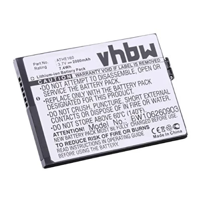 Abbildung von vhbw Akku kompatibel mit T Mobile Ameo Handy Smartphone Telefon (2000mAh, 3,7V, Li Ion)