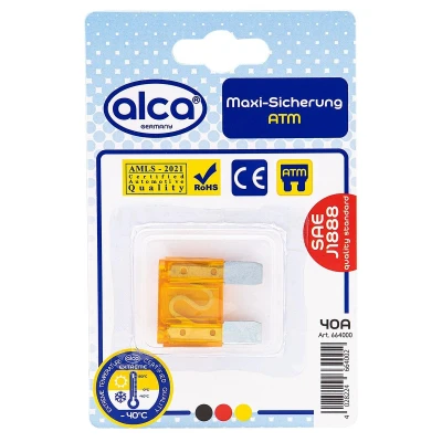 Abbildung von ALCA Fuse ATM 664000 Sicherung gelb
