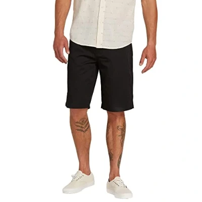 Abbildung von Volcom Herren Vmonty Chino Lässige Shorts, Schwarz, 47