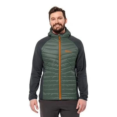 Abbildung von Jack Wolfskin Routeburn PRO Hybrid M Winterjacke, Herren, Größe: Small, Hedge green