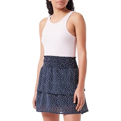 Abbildung von ONLY Damen Onlann Star Layered Smock Noos Ptm Rock, Night Sky, S EU