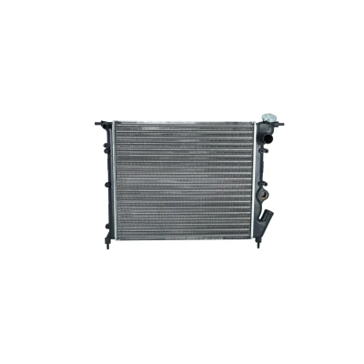 Abbildung von NRF 58207 Kühler, Motorkühlung Aluminium 430 378 34 Kühlrippen mechanisch gefügt
