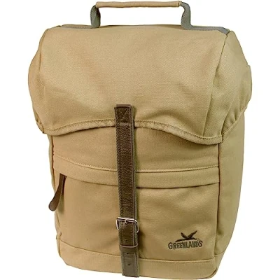 Abbildung von Fahrradtasche Greenlands Canvas Travel 20 Liter 30 X 37 17 Cm Camel