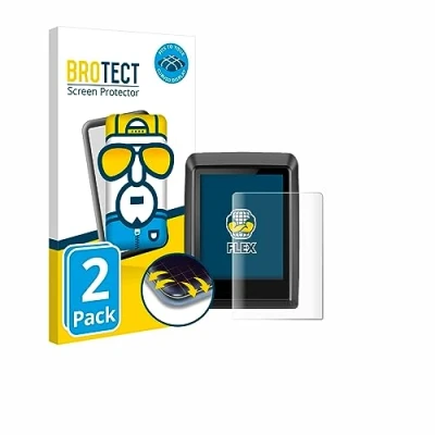 Abbildung von BROTECT 2 Stück Full Cover Schutzfolie für Bosch Kiox 300 Screen Displayschutz Folie [3D Curved, Anti Fingerprint, Kristall Klar]