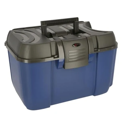 Abbildung von Kerbl Grooming Box Jumbo Abnehmbarer Einsatz Blau/Schwarz